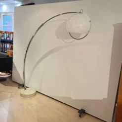 Clearance Pamono Arc Floor Lamp from Guzzini, 1970