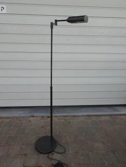 Online Pamono Architectural Komombo Floor or Desk Lamp in Brushed Bronze by Stephane Davidts