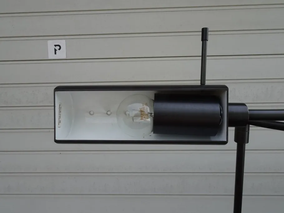 Online Pamono Architectural Komombo Floor or Desk Lamp in Brushed Bronze by Stephane Davidts