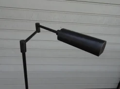 Online Pamono Architectural Komombo Floor or Desk Lamp in Brushed Bronze by Stephane Davidts