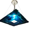 Discount Pamono Architectural Murano Glass Pendant Light from La Murrina, 1980s