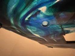 Discount Pamono Architectural Murano Glass Pendant Light from La Murrina, 1980s