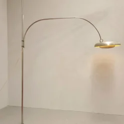 Sale Pamono Arco Floor Lamp attributed to Pirro Cuniberti for Sirrah, 1970s
