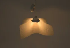 Hot Pamono Area 50 Hanging Lamp attributed to Mario Bellini for Artemide, 1970s