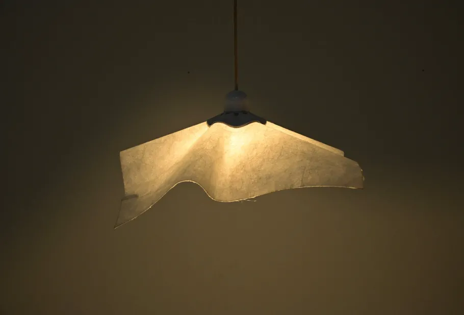 New Pamono Area 50 Hanging Lamp attributed to Mario Bellini for Artemide, 1970s