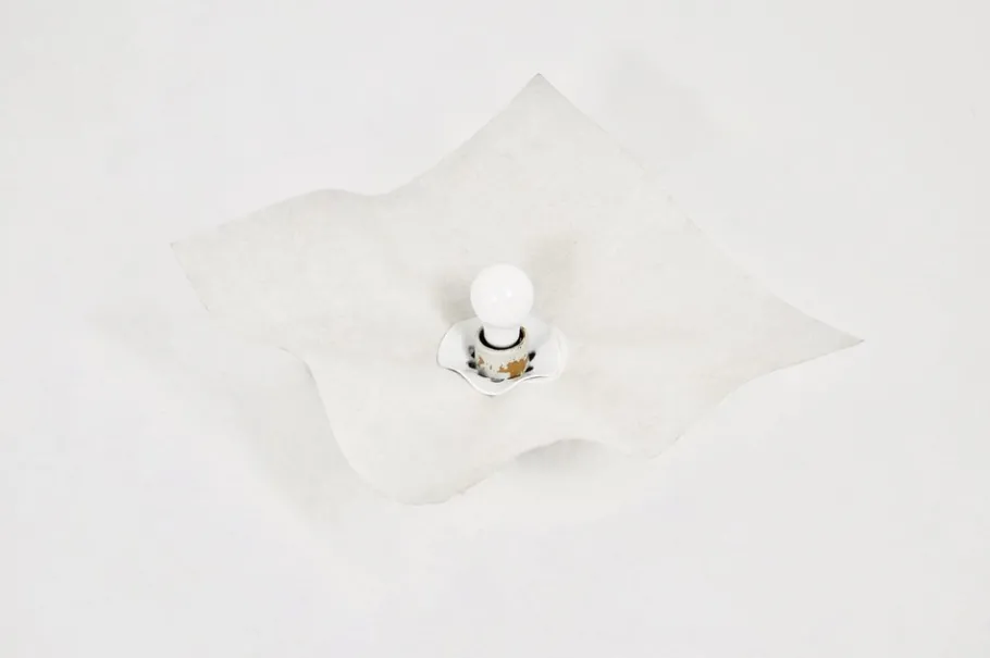 New Pamono Area Table Lamp attributed to Mario Bellini for Artemide, 1970s