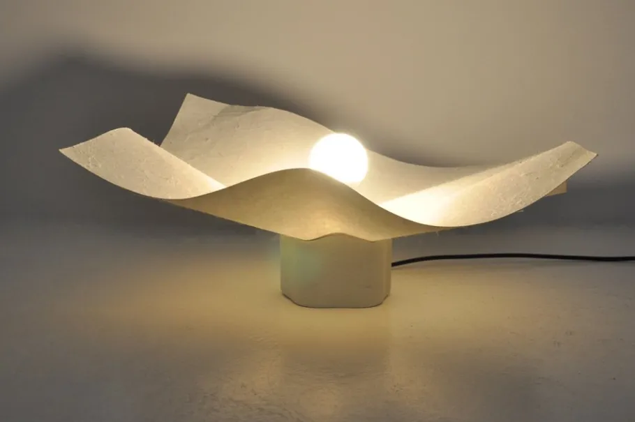 New Pamono Area Table Lamp attributed to Mario Bellini for Artemide, 1970s