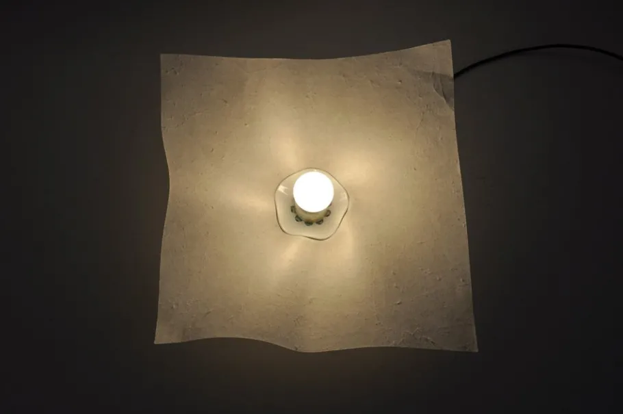 New Pamono Area Table Lamp attributed to Mario Bellini for Artemide, 1970s