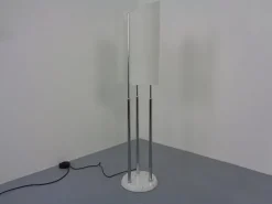 Sale Pamono Arianna Floor Lamp in Marble and Handblown Glass by Bruno Gecchelin for Oluce, Italy, 1970s