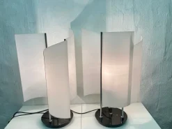 Discount Pamono Arianna Table Lamps by Bruno Gecchelin for Oluce, 1990, Set of 2
