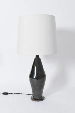 Discount Pamono Arrabida Dark Green Table Lamp by Barracuda Interiors
