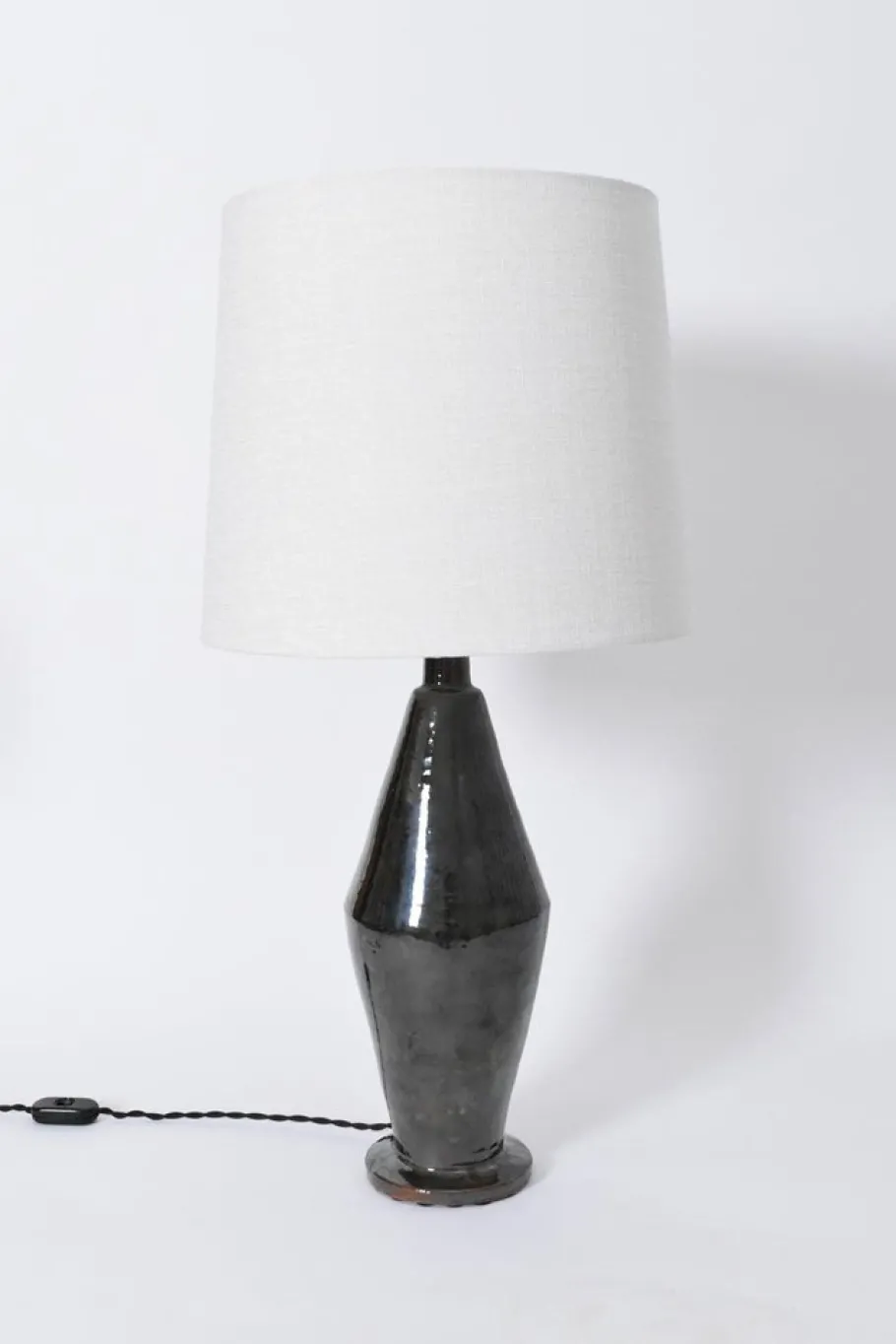 Discount Pamono Arrabida Dark Green Table Lamp by Barracuda Interiors