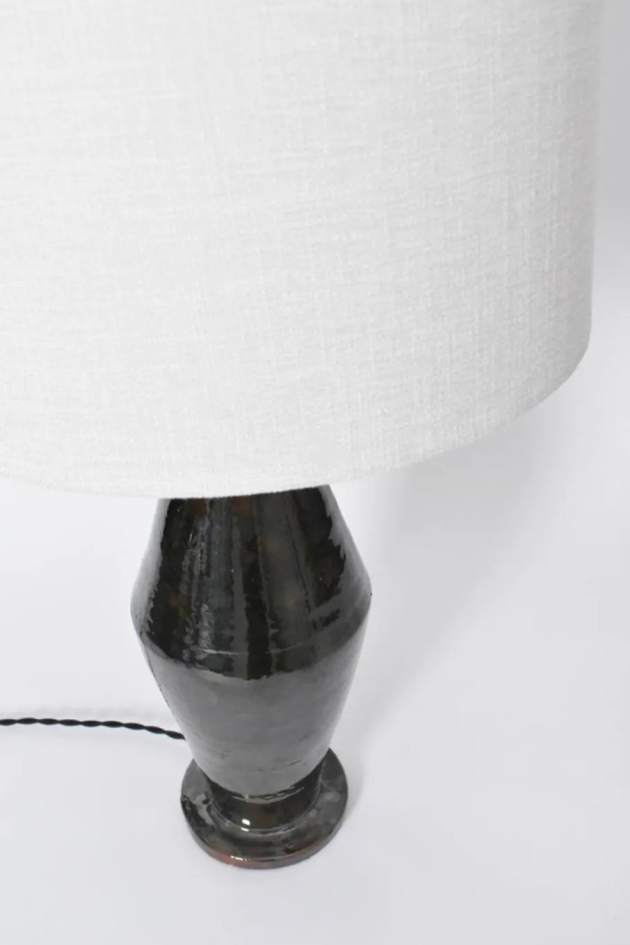 Discount Pamono Arrabida Dark Green Table Lamp by Barracuda Interiors