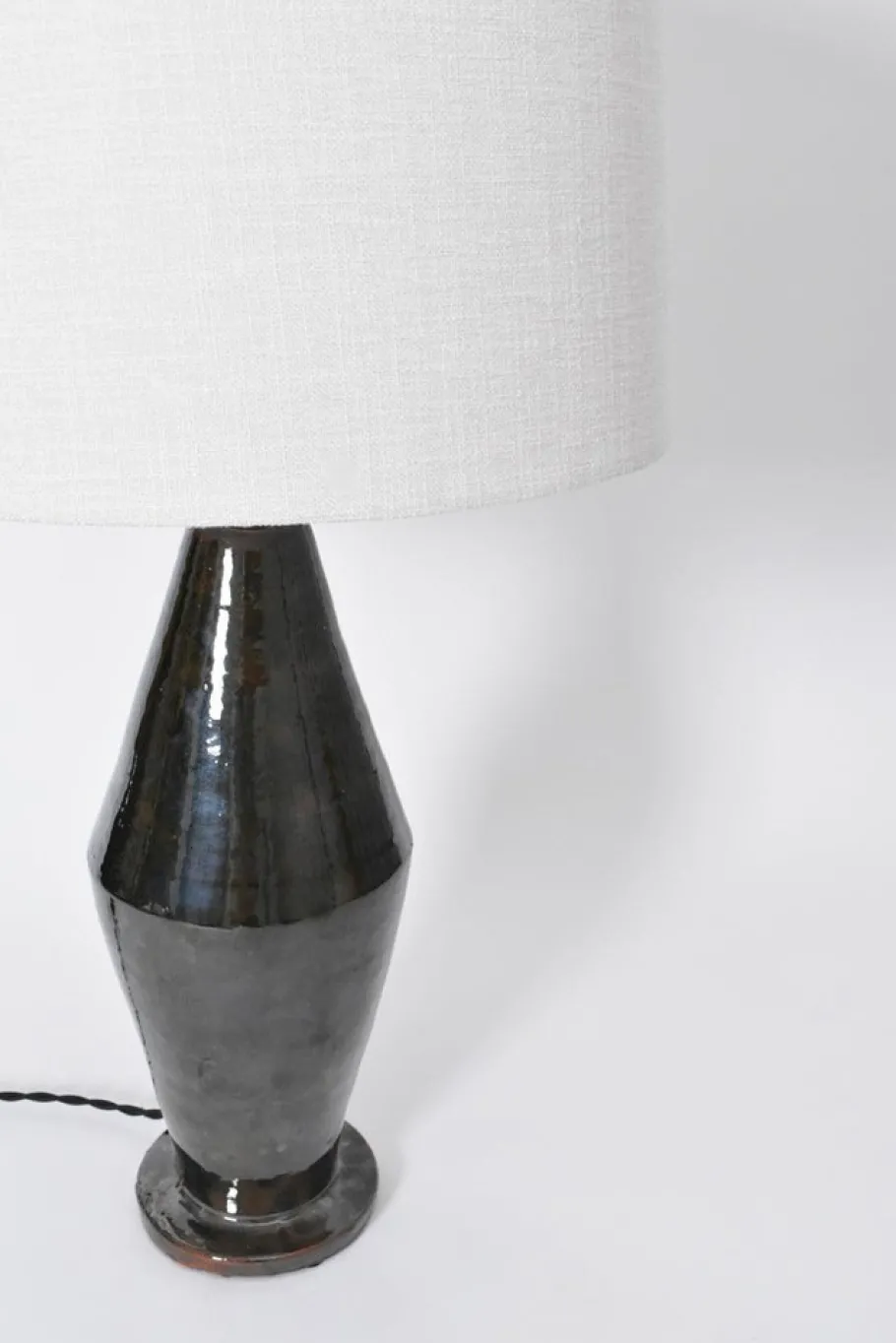 Discount Pamono Arrabida Dark Green Table Lamp by Barracuda Interiors