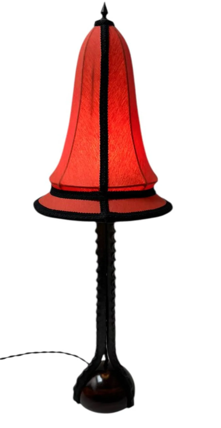 Online Pamono Art Deco Amsterdam School Table Lamp by Piet Kramer, 1920s