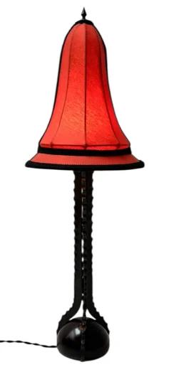 Online Pamono Art Deco Amsterdam School Table Lamp by Piet Kramer, 1920s