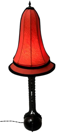 Online Pamono Art Deco Amsterdam School Table Lamp by Piet Kramer, 1920s