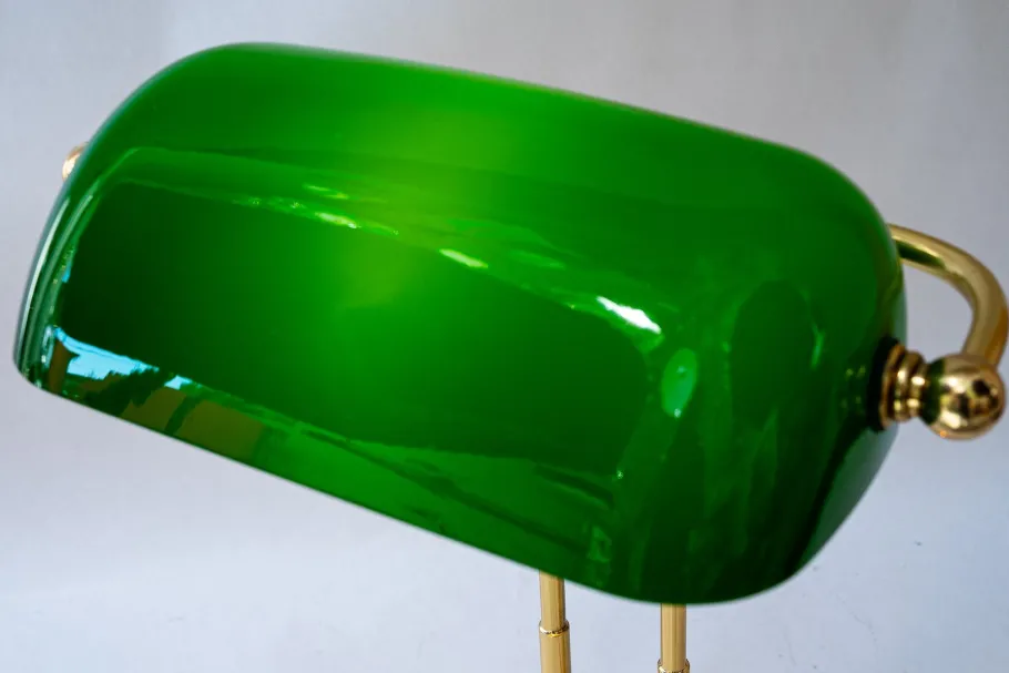 Online Pamono Art Deco Banker Lamp, Vienna, 1920s