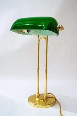 Online Pamono Art Deco Banker Lamp, Vienna, 1920s