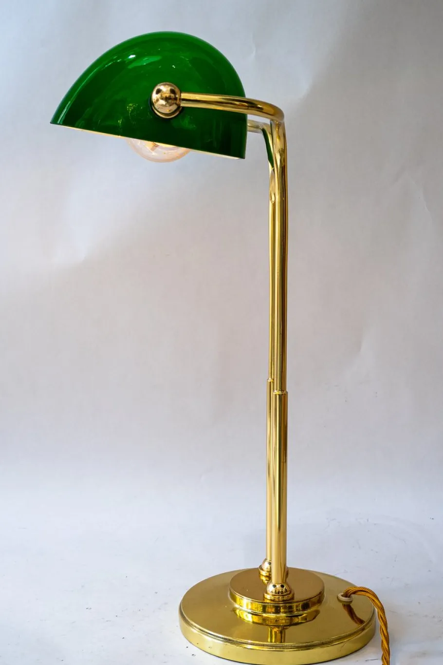 Online Pamono Art Deco Banker Lamp, Vienna, 1920s