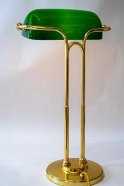 Online Pamono Art Deco Banker Lamp, Vienna, 1920s