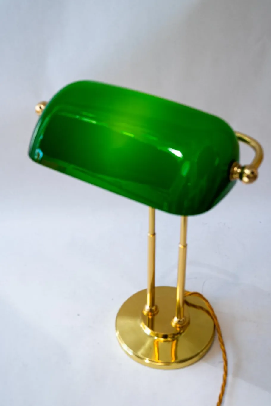 Online Pamono Art Deco Banker Lamp, Vienna, 1920s