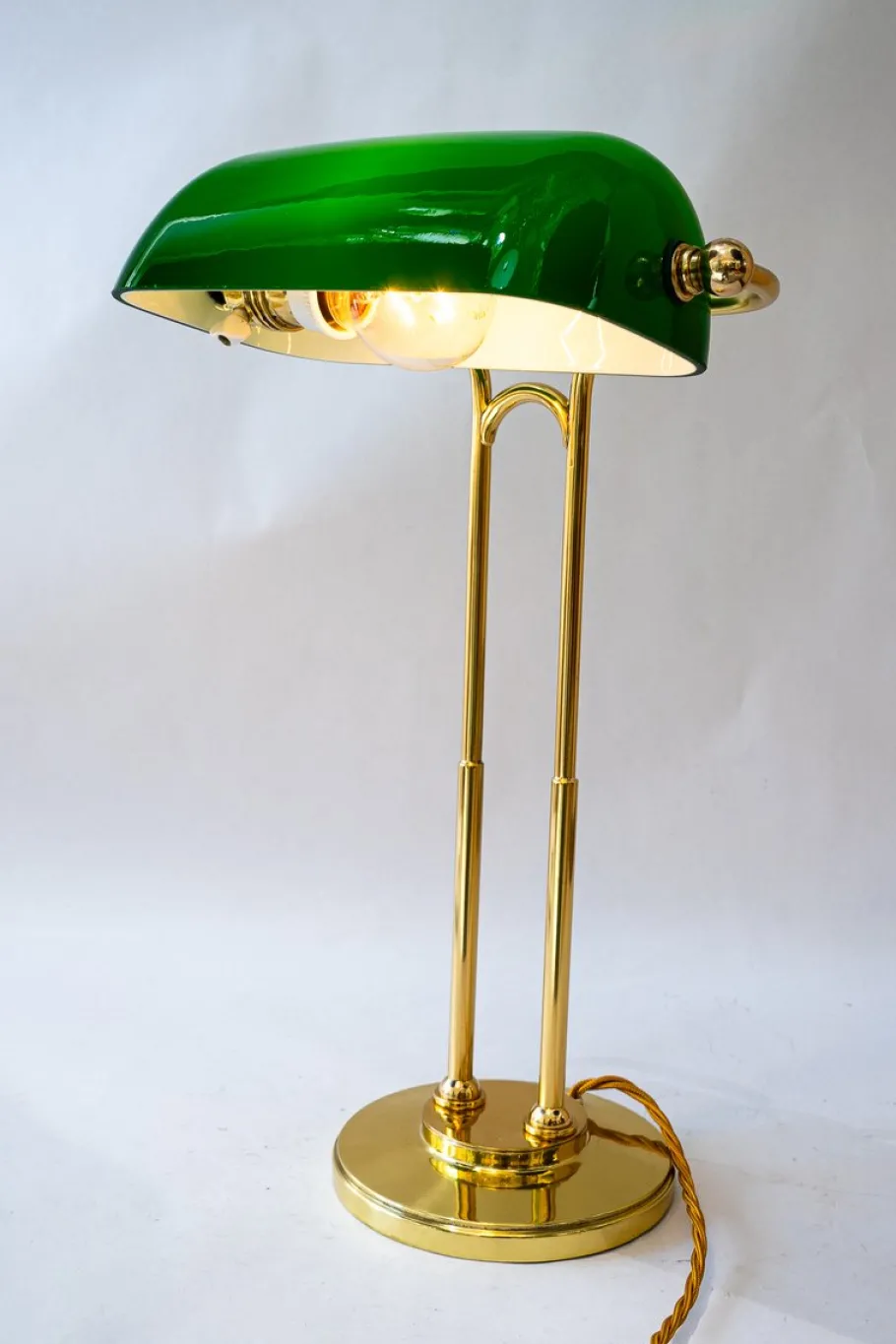 Online Pamono Art Deco Banker Lamp, Vienna, 1920s