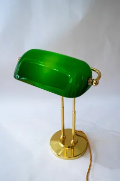 Online Pamono Art Deco Banker Lamp, Vienna, 1920s