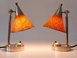 Outlet Pamono Art Deco Bauhaus Bedside Table Lamps, Germany, 1920s, Set of 2