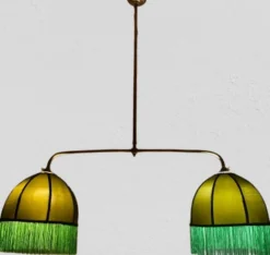 Discount Pamono Art Deco Billiard Pool Table Lighting, 1930s