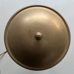 New Pamono Art Deco Brass and Marble Table Lamp, 1930s