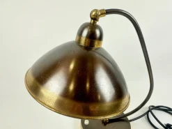Best Pamono Art Deco Brass Desk Lamp from Helo Leuchten, 1940s