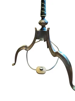 Clearance Pamono Art Deco Brass Floor Lamp, 1950s