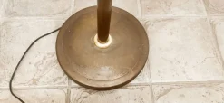 Clearance Pamono Art Deco Brass Floor Lamp, 1940s