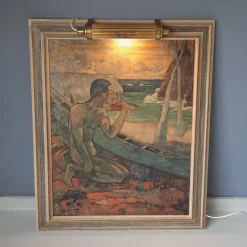 Discount Pamono Art Deco Brass Picture Light, 1930s