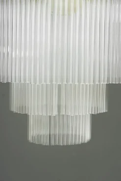 Online Pamono Art Deco Ceiling Lamp with Glass Sticks, Vienna, 1920s