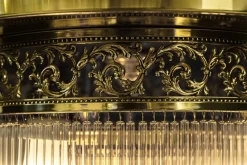 Online Pamono Art Deco Ceiling Lamp with Glass Sticks, Vienna, 1920s