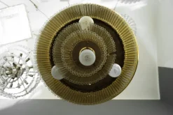 Online Pamono Art Deco Ceiling Lamp with Glass Sticks, Vienna, 1920s