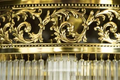 Online Pamono Art Deco Ceiling Lamp with Glass Sticks, Vienna, 1920s