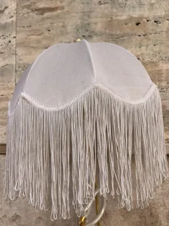 Online Pamono Art Deco Ceramic and Brass Lamp, 1930s