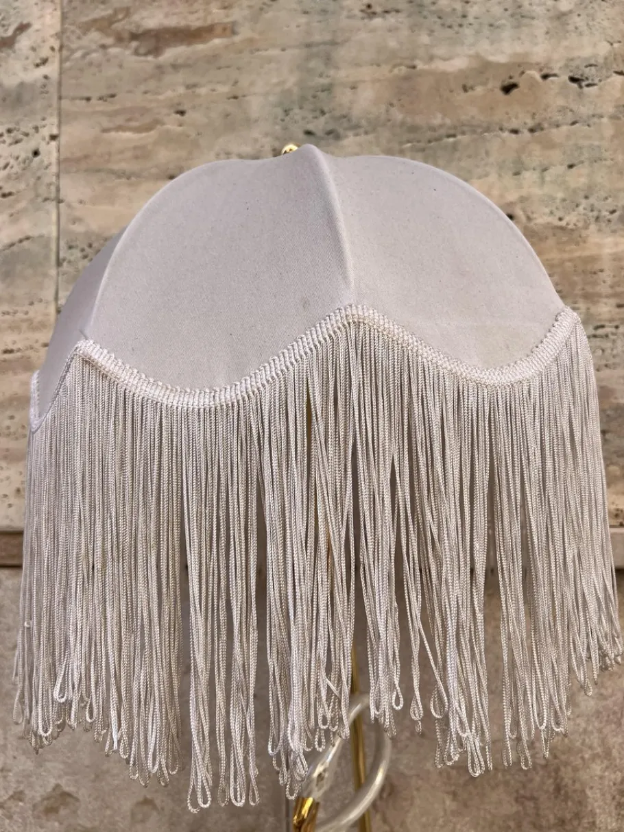 Online Pamono Art Deco Ceramic and Brass Lamp, 1930s