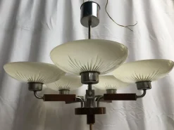 Discount Pamono Art Deco Chandelier, 1920s