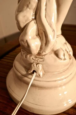 Discount Pamono Art Deco Cherub or Putti Table Lamp, 1960s