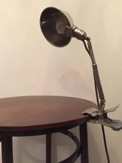 Clearance Pamono Art Deco Clamp Lamp from HALA - Hannoversche Lampenfabrik, 1920s