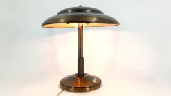 Pamono Art Deco Copper Desk Lamp, 1930s