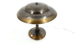 Pamono Art Deco Copper Desk Lamp, 1930s