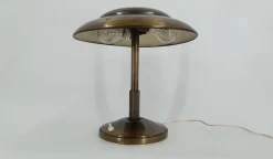 Pamono Art Deco Copper Desk Lamp, 1930s