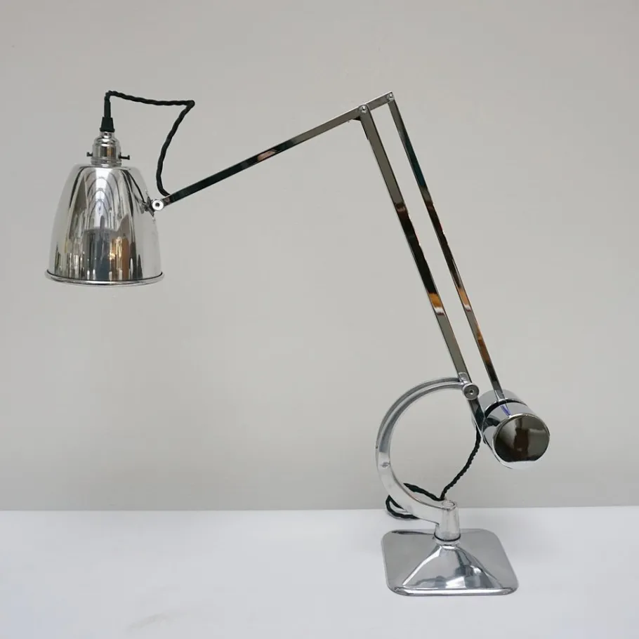 New Pamono Art Deco Counterpoise Floor Lamp from Hadrill & Horstmann, 1950s
