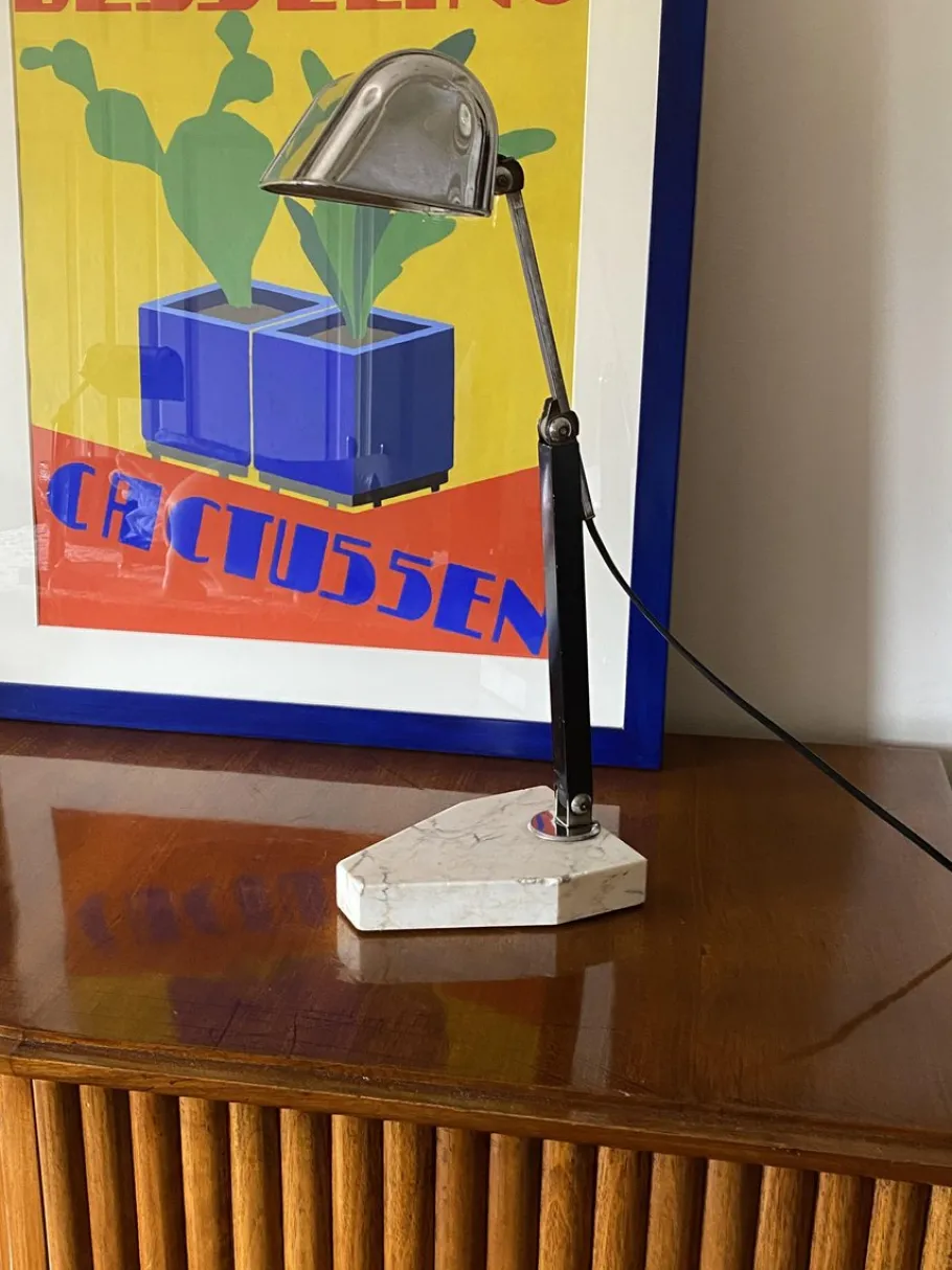 Best Pamono Art Deco Desk Lamp, Fare, France, 1930s