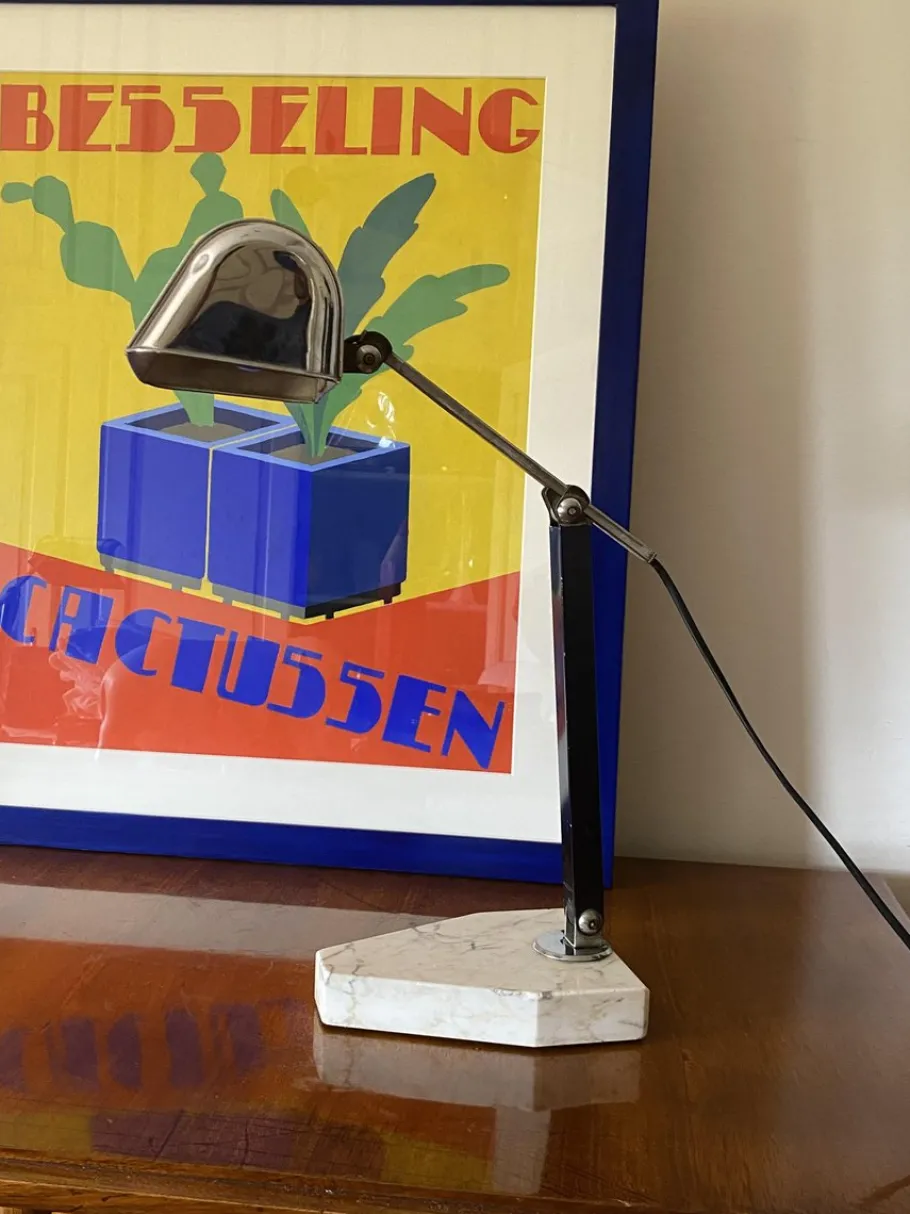 Best Pamono Art Deco Desk Lamp, Fare, France, 1930s